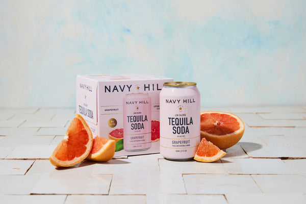Grapefruit Tequila Soda - 12 pack