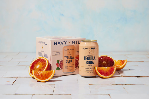 Blood Orange Tequila Soda - 12 pack