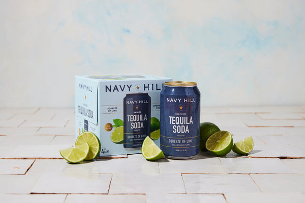 Squeeze of Lime Tequila Soda - 12 pack