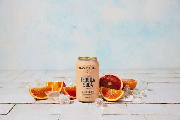 Blood Orange Tequila Soda - 12 pack