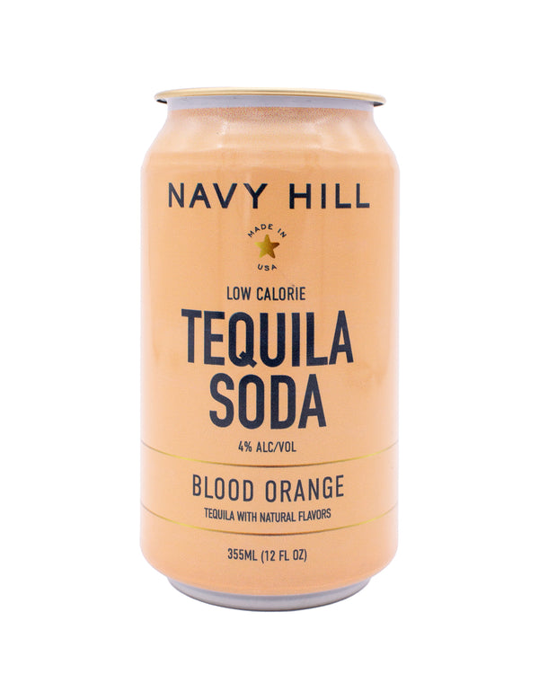 Navy Hill Blood Orange Tequila Soda Front