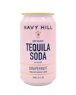 Navy Hill Grapefruit Tequila Soda Can