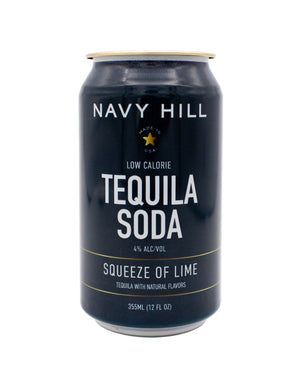 Navy Hill Grapefruit Squeeze of Lime Soda Can