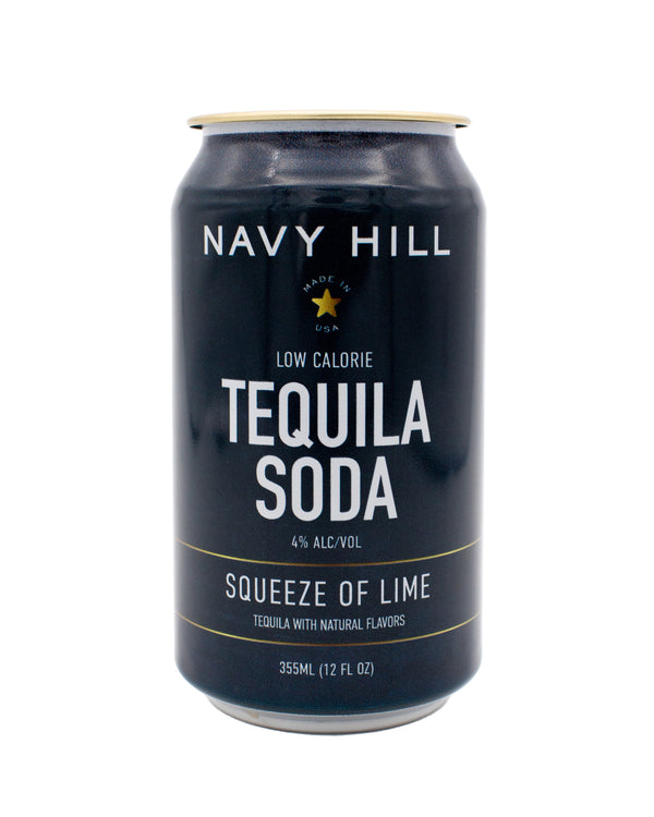 Navy Hill Grapefruit Squeeze of Lime Soda Can